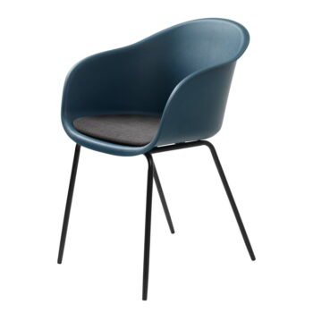 Modrá jedálenská stolička Unique Furniture Topley - Image 3