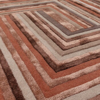 Vlnený koberec v tehlovej farbe 120x170 cm Network Terracotta – Asiatic Carpets - Image 2