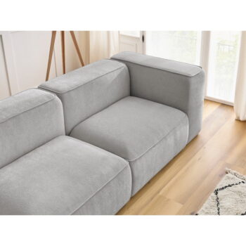 Svetlosivá pohovka 345 cm Zephyr – Bobochic Paris – Obrázok 2