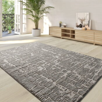 Sivý koberec 140x200 cm Lima – Universal – Obrázok 2