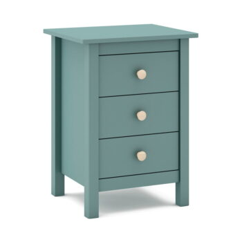Detský nočný stolík z borovicového dreva v petrolejovomodrej farbe Max - Marckeric – Obrázok 9