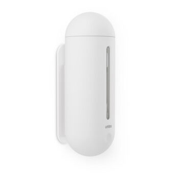 Biely nástenný plastový dávkovač mydla 440 ml Penguin – Umbra