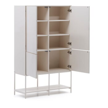 Biela skrinka 98x160 cm Vedrana – Kave Home – Obrázok 5