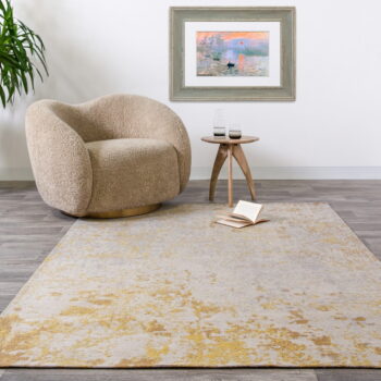 Okrovožltý vonkajší koberec z recyklovaných vlákien 200x290 cm Dara – Asiatic Carpets – Obrázok 2