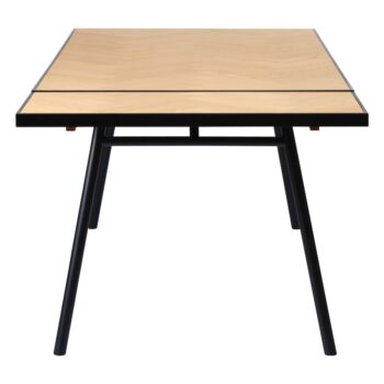 Prídavná doska k jedálenskému stolu v dekore duba 45x90 cm Calvi – Unique Furniture – Obrázok 2