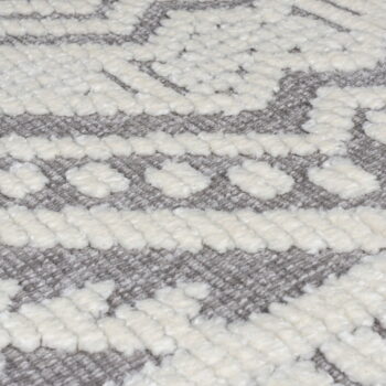 Sivý umývateľný koberec zo ženilky 160x240 cm Jaipur – Flair Rugs - Image 4