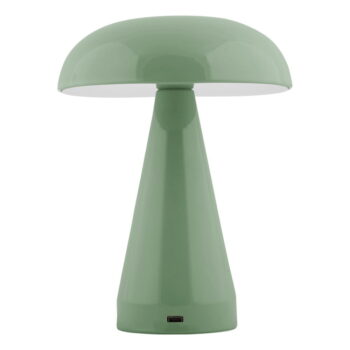 Zelená LED stmievateľná stolová lampa s kovovým tienidlom (výška 20,5 cm) Rachel – Leitmotiv - Image 2