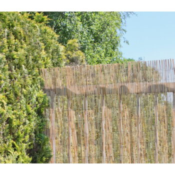 Balkónová zástena z prútia v prírodnej farbe 300x100 cm – Garden Pleasure - Image 2