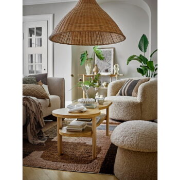 Konferenčný stolík v dekore duba v prírodnej farbe 43x120 cm Valria – Bloomingville - Image 2