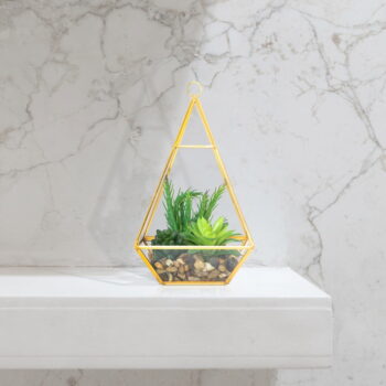 Umelý sukulent (výška 30 cm) Geometry – AmeliaHome - Image 2