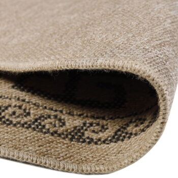 Čierno-béžový okrúhly vonkajší koberec ø 80 cm Comilla – Ayyildiz Carpets - Image 5