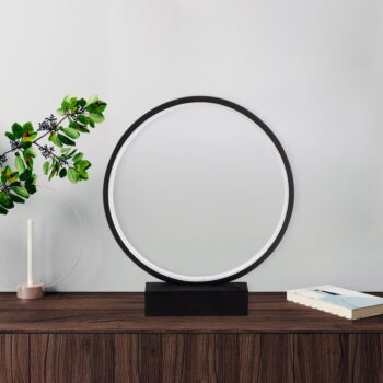 Čierna LED stolová lampa (výška  35 cm) Halka – Opviq lights – Obrázok 6
