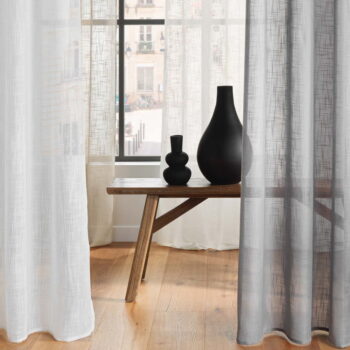 Sivá záclona 140x280 cm Haltona – douceur d'intérieur - Image 6