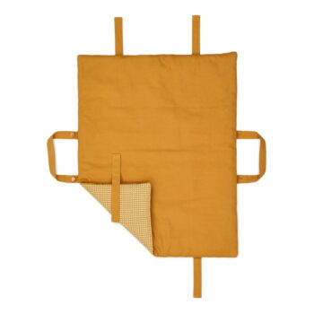 Bavlnená deka pre psa v horčicovej farbe 60x80 cm Trufa – Kave Home - Image 5