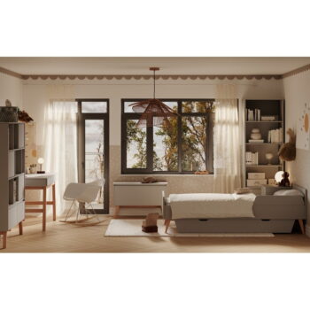 Sivá zásuvka pod detskú posteľ 70x140 cm Swing – Pinio - Image 5