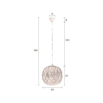 Závesné svietidlo Dutchbone Circle, ⌀ 40 cm - Image 10
