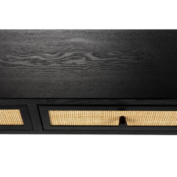 Čierny konzolový stolík 40x120 cm Guuji – White Label - Image 5