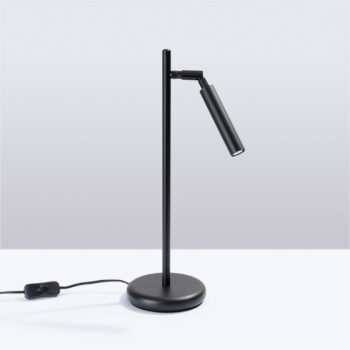 Čierna stolová lampa (výška  43 cm) Fideus – Nice Lamps – Obrázok 5