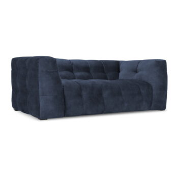 Modrá zamatová pohovka Windsor & Co Sofas Vesta, 208 cm - Image 2