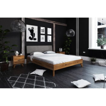 Dvojlôžková posteľ z dubového dreva 160x200 cm Greg 3 - The Beds - Image 2