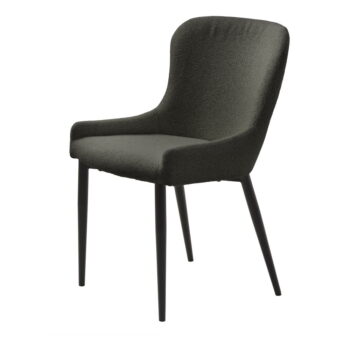 Tmavosivá jedálenská stolička Ontario – Unique Furniture - Image 2