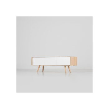 Televízny stolík z dubového dreva Gazzda Ena, 135 × 42 × 45 cm - Image 4