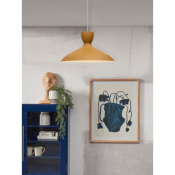 Oranžové závesné svietidlo s kovovým tienidlom ø 40 cm Hanover – it's about RoMi - Image 3