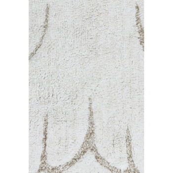 Biely prateľný ručne tkaný bavlnený detský koberec 75x100 cm Mini Wings – Lorena Canals – Obrázok 4