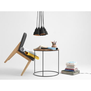 Čierne závesné svietidlo ø 32 cm Celulo – CustomForm – Obrázok 5