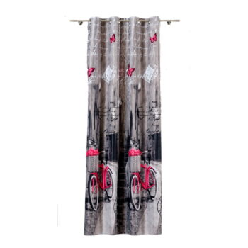 Sivý záves 140x245 cm Mercato – Mendola Fabrics - Image 2