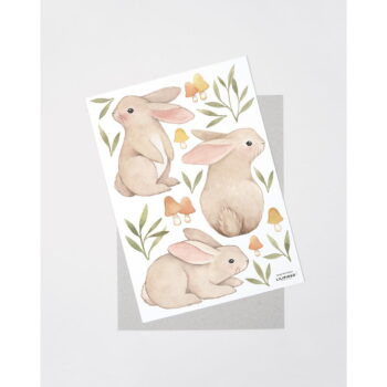 Hárok samolepiek 30x42 cm Bunnies – Lilipinso – Obrázok 5