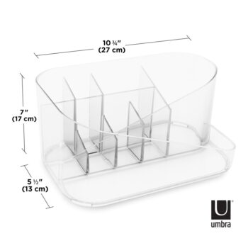 Priehľadný kúpeľňový organizér Glam – Umbra - Image 10