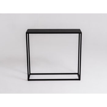 Čierny kovový konzolový stolík 100x30 cm Julita - CustomForm - Image 2