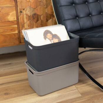 Plastový úložný box s vekom Deco - Rotho – Obrázok 8