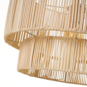 Ratanové stropné svietidlo v prírodnej farbe s ratanovým tienidlom ø 38 cm Natural Way – Casa Selección - Image 3