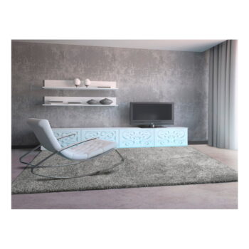 Koberec v striebornej farbe Universal Aqua, 300 x 67 xm - Image 2