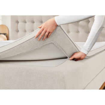 Béžová boxspring posteľ 180x200 cm Westwood – Rojaplast – Obrázok 5