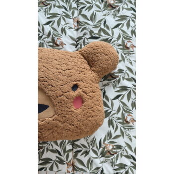 Detský vankúšik z mikroplyšu Bear – Malomi Kids - Image 8