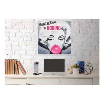 Nástenný obraz na plátne Pop Art, 45 × 45 cm – Obrázok 2