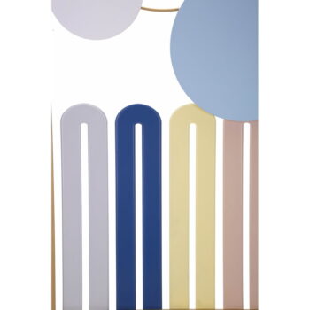 Kovová nástenná dekorácia 37x84 cm Colorful – Mauro Ferretti - Image 4