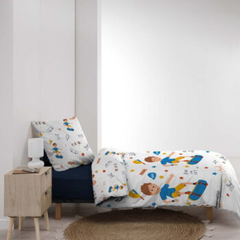 Detské obliečky na jednolôžko z mikrovlákna 140x200 cm Skateboy – douceur d'intérieur - Image 2