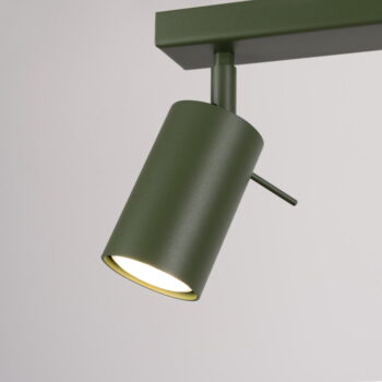 Zelené stropné svietidlo 6x117 cm Etna – Nice Lamps - Image 11