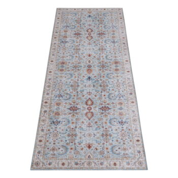 Modro-béžový behúň Nouristan Vivana, 80 x 200 cm – Obrázok 5