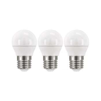 Neutrálne LED žiarovky v súprave 3 ks E27, 5 W - EMOS