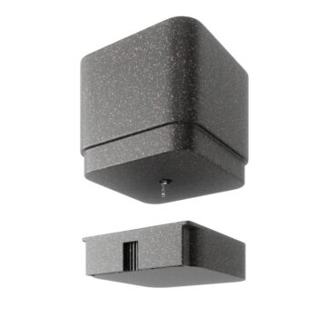 Závesné plastové kvetináče na bylinky v súprave 4 ks Cubiko – Umbra - Image 10