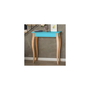 Ružový odkladací stolík Ragaba Console, dĺžka 65 cm - Image 3