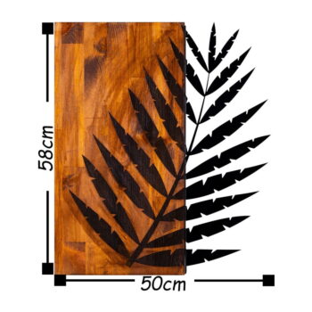 Nástenná dekorácia Wallity Palm Leaf - Image 4