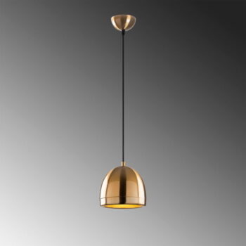 Závesné svietidlo v bronzovej farbe s kovovým tienidlom ø 17 cm Mugo – Opviq lights - Image 5