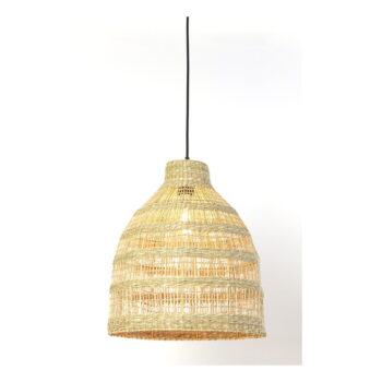 Závesné svietidlo v prírodnej farbe s tienidlom z morskej trávy ø 38 cm Sagar – Light & Living - Image 2