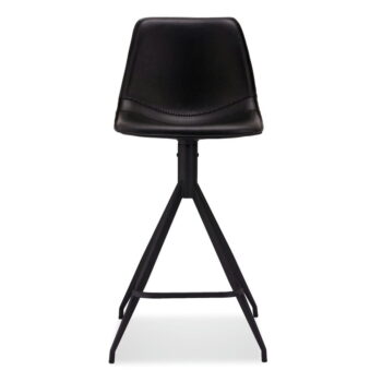 Čierne otočné barové stoličky v súprave 2 ks 98 cm Isabel – Furnhouse - Image 2